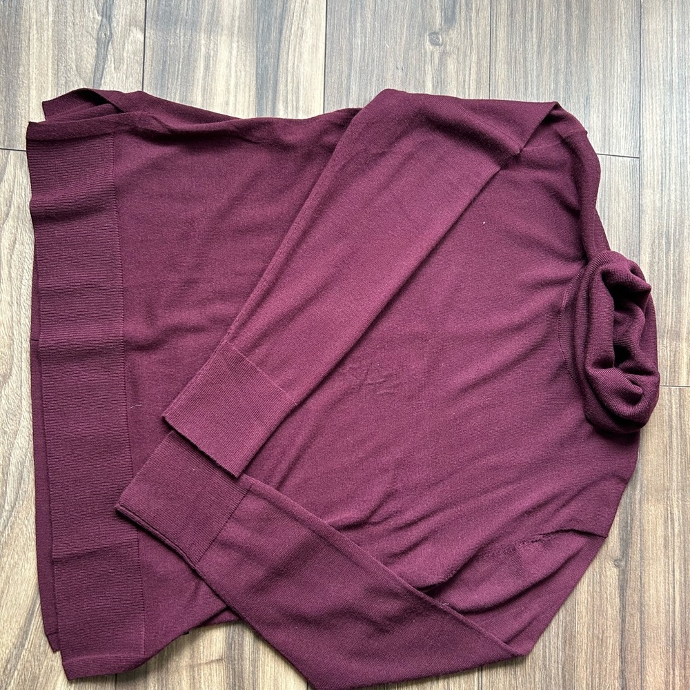 Banana Republic Deep Burgundy Knit Sweater